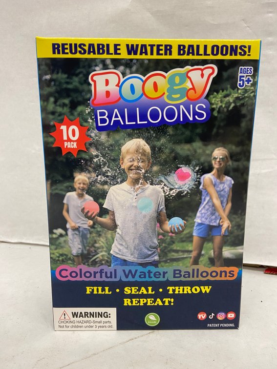 (6x Bid)Reusable 10pc Boogy Water Balloons