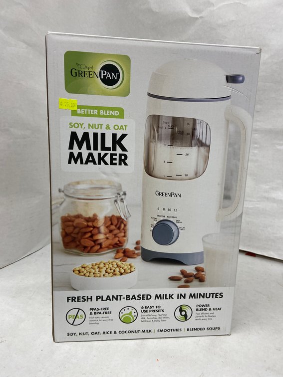 The Original Green Pan Milk Maker