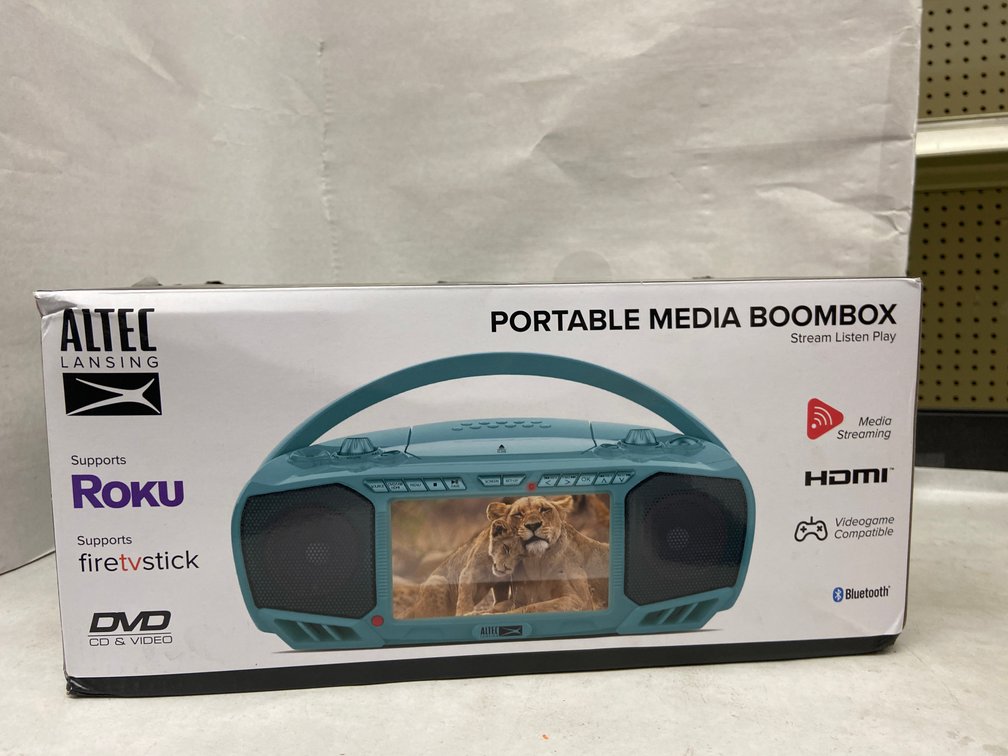 Altec BT Portable Media Boombox