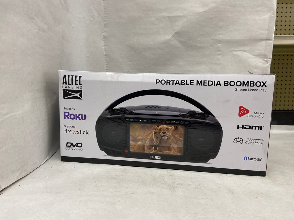 Altec BT Portable Media Boombox