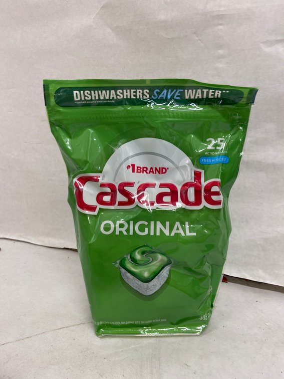 (5x Bid)Cascade 13.5oz Original Dishwasher Pods