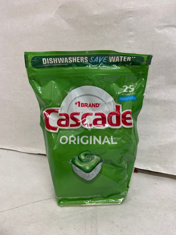 (5x Bid)Cascade 13.5oz Original Dishwasher Pods