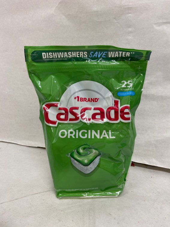 (5x Bid)Cascade 13.5oz Original Dishwasher Pods