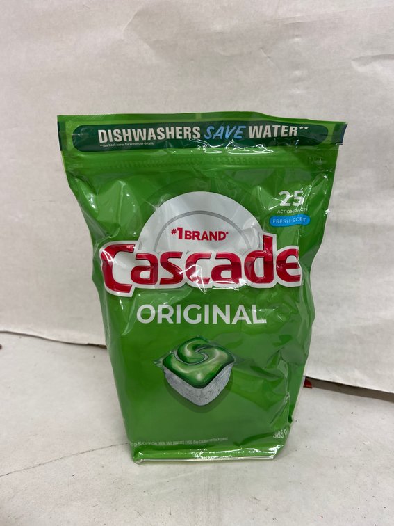 (5x Bid)Cascade 13.5oz Original Dishwasher Pods