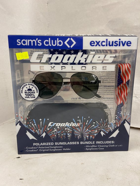 Sams Club Croakies Polarized Sunglasses Bundle