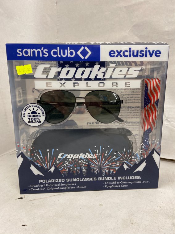 Sams Club Croakies Polarized Sunglasses Bundle