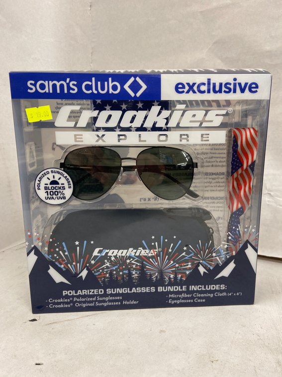 Sams Club Croakies Polarized Sunglasses Bundle