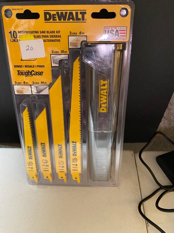 DeWALT 10pc. Reciprocating Saw Blade Kit