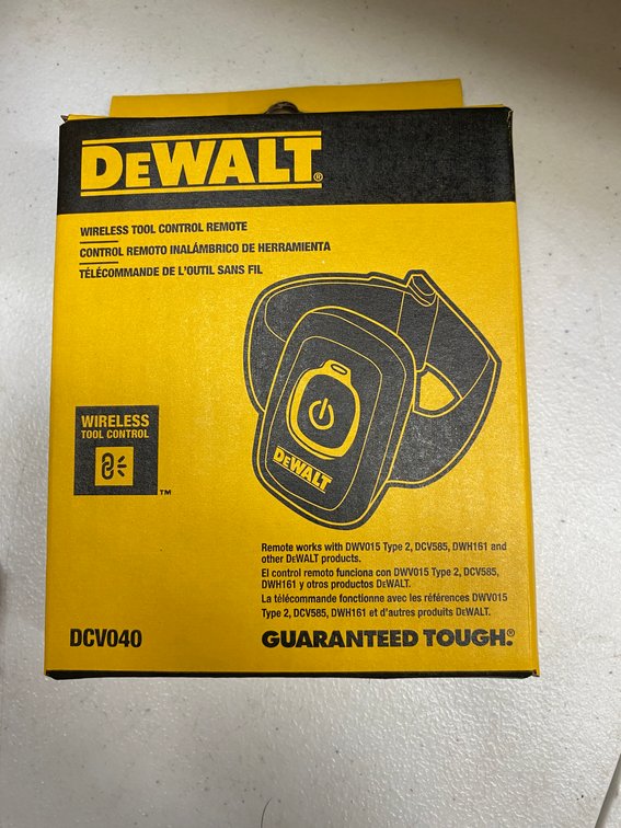 (8x)DeWALT Wireless Tool Control Remote
