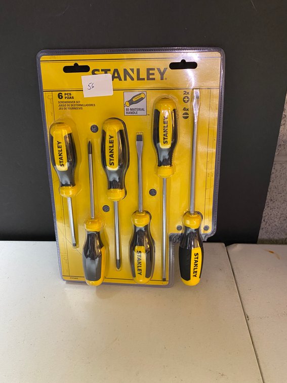 New Stanley 6pc. Screwdriver Set