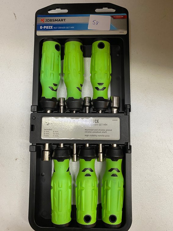 Jobsmart 6pc.  Nut Driver Set