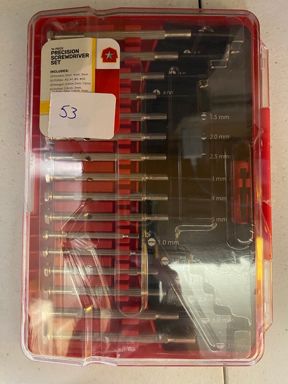 16pc. Precision Screwdriver Set
