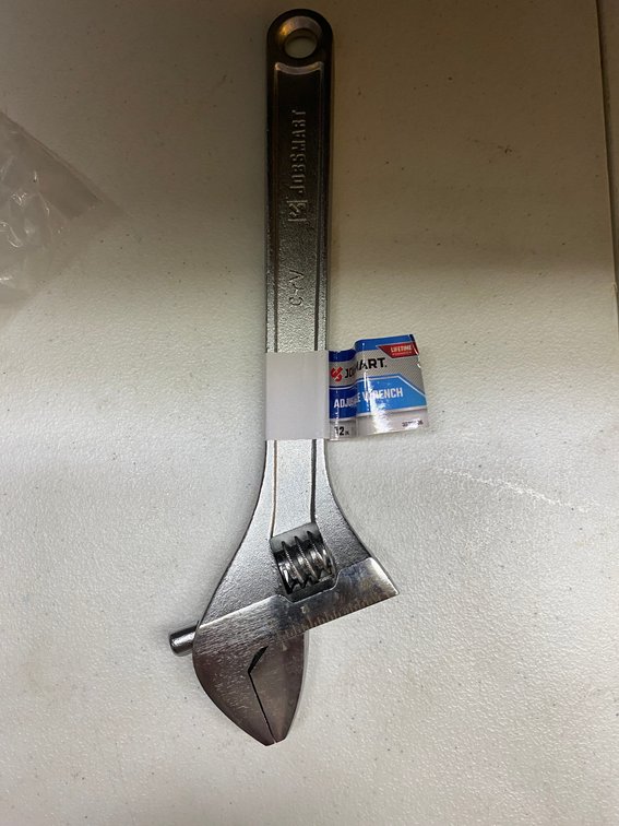 Jobsmart 12" Adj. Wrench