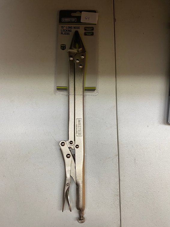 Master Menchanic 15" Long Nose Locking Pliers