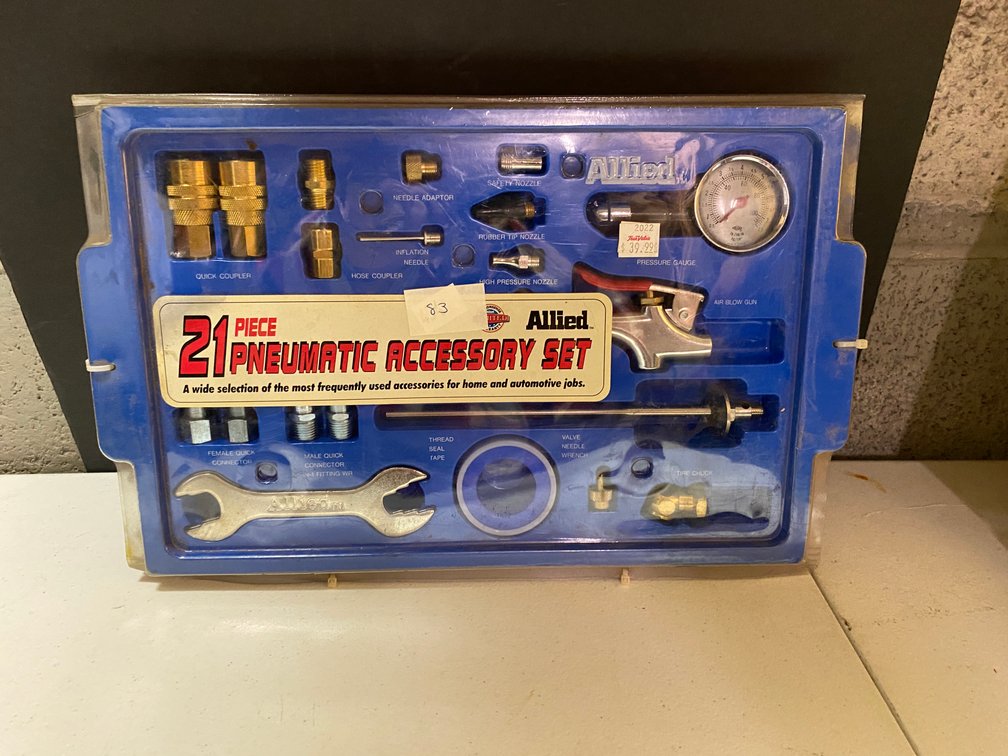 21pc. Pneumatic Accessory Set