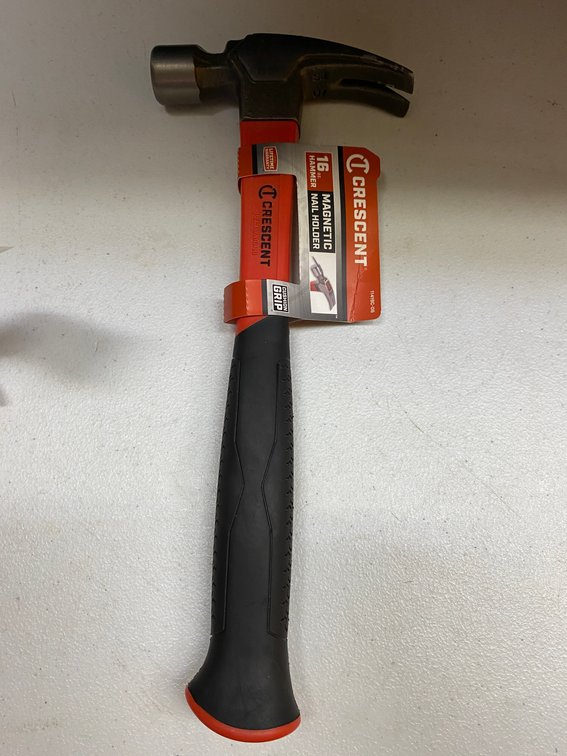 (2x)Crescent 16oz.Hammer W/ Magnetic Nail Holder