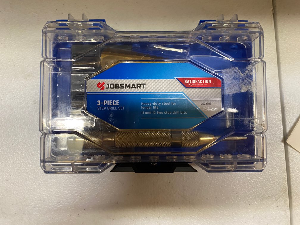 3pc. Step Drill Set