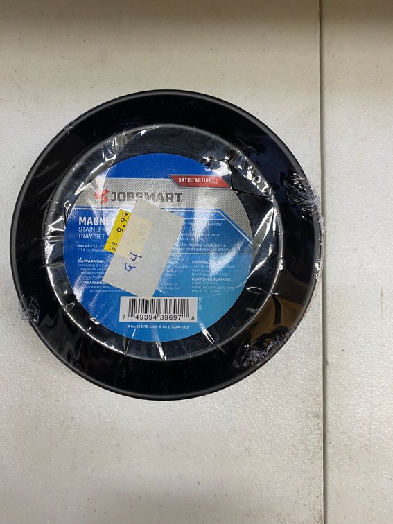 Magnetic Stainless Steel Tray Set