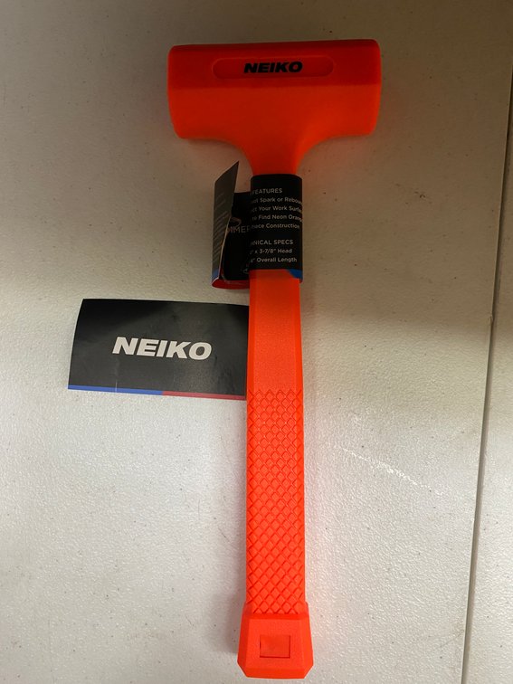 (2x)Neiko 1lb  Dead Blow Hammer