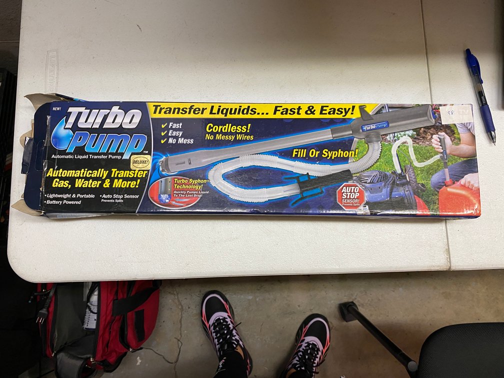 New Turbo Pump