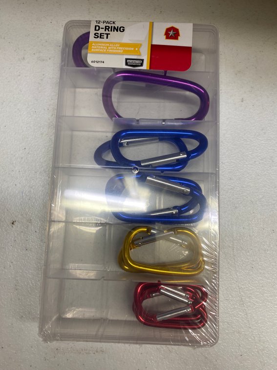 12pk. D-Ring Set
