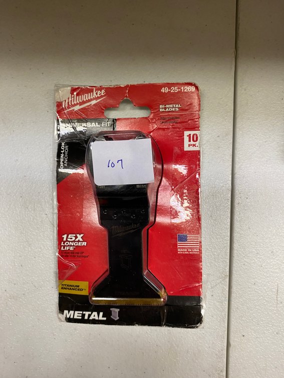10pk. Metal Blades
