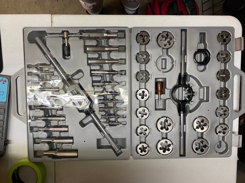 45pc Metric Master Tap & Die Set