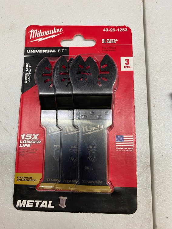 (2x)New 3pk Bi-Metal Blades