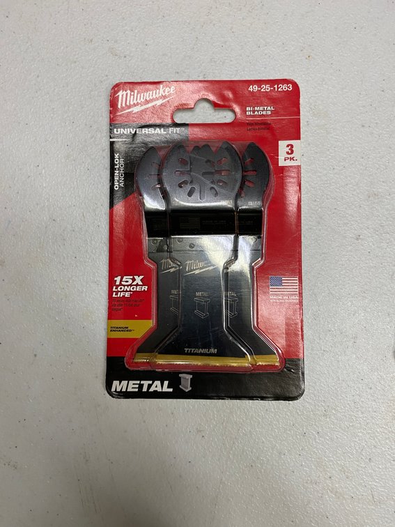 (2x)New 3pk Bi-Metal Blades