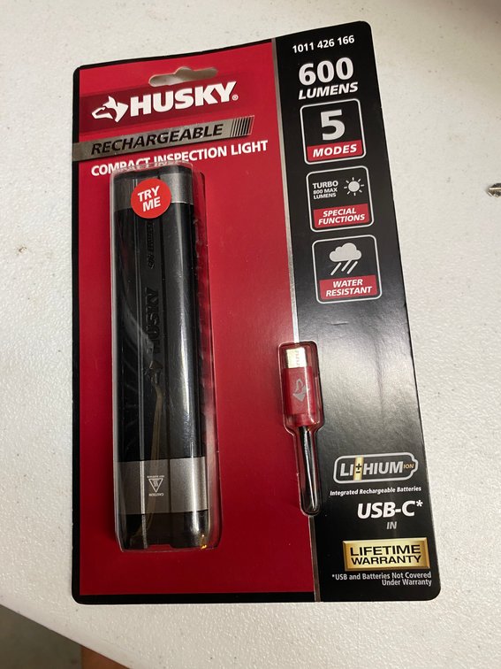 Husky Rechargeable Compact Inspection Light