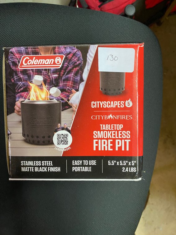 Coleman Tabletop Smokeless Fire Pit