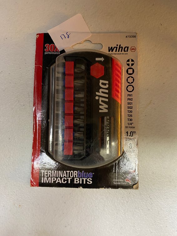 Wina 8pc. Impact Bits