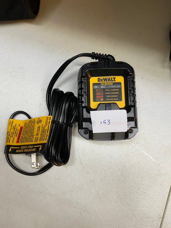 New DeWALT 12v Max Charger