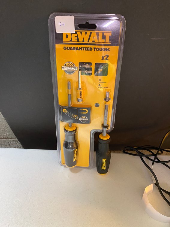 New DeWALT Screwdriver Set