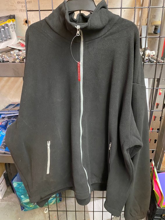 New 5x Fleese Zip-Up