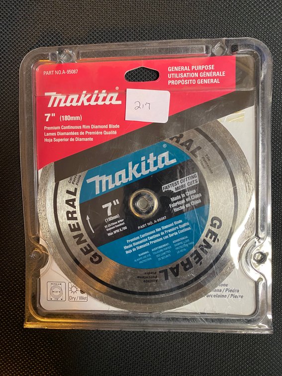 Makita 7" Saw Blade