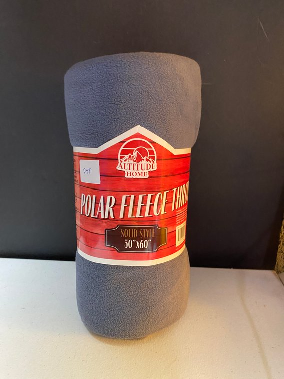 New 50"x60" Fleese Throw
