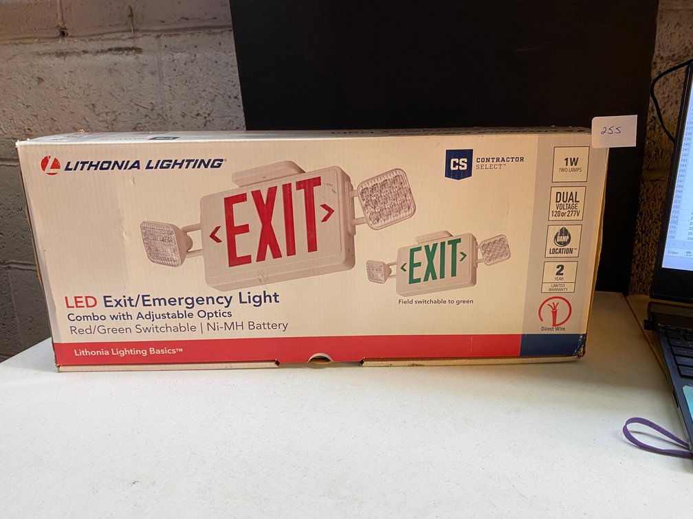 LED Exit Emergency Light