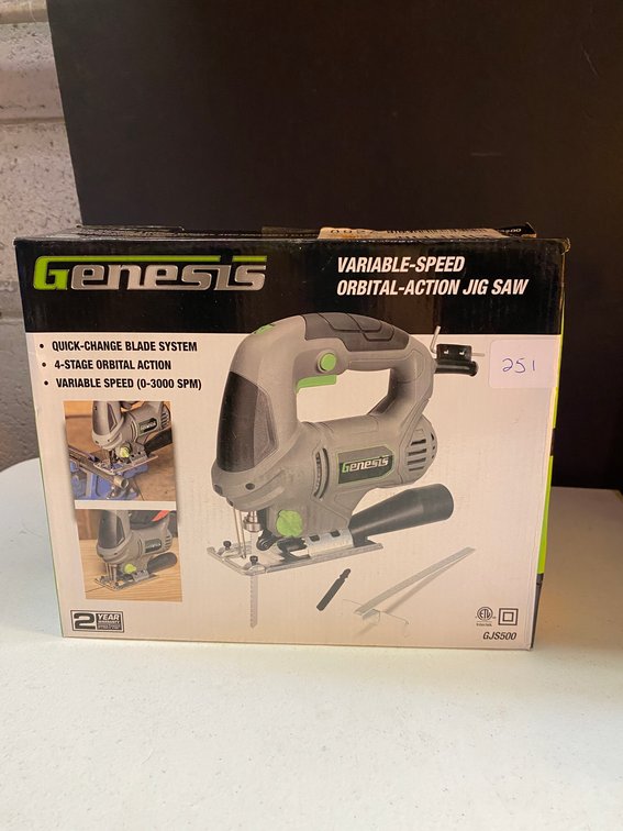 New Genesis Variable Speed Jig Saw