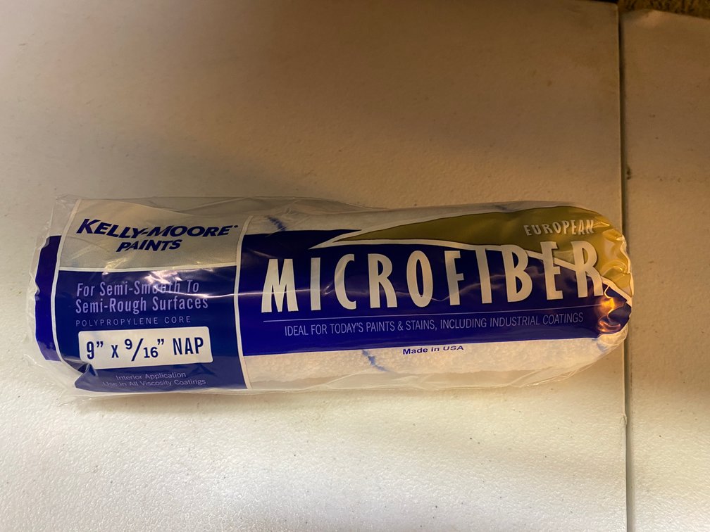 (2x) 9"x9/16" Microbiber Paint Roller