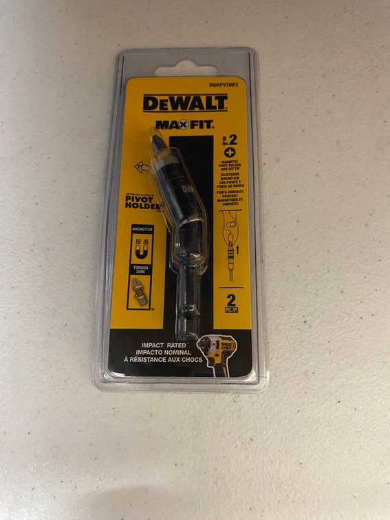 (2x)DeWALT Max Fit #2 Pivot Holder
