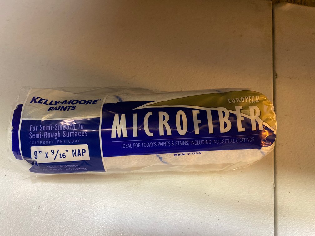 (4x) 9"x9/16" Microbiber Paint Roller