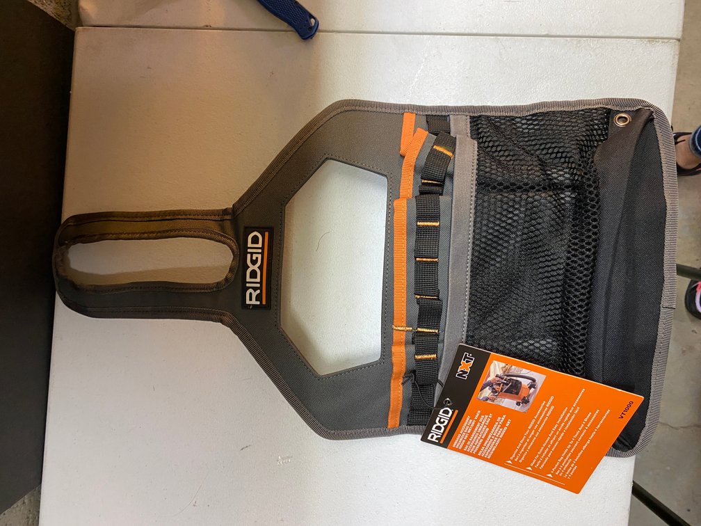 (2x)Ridgid Onboard Accessory Bag