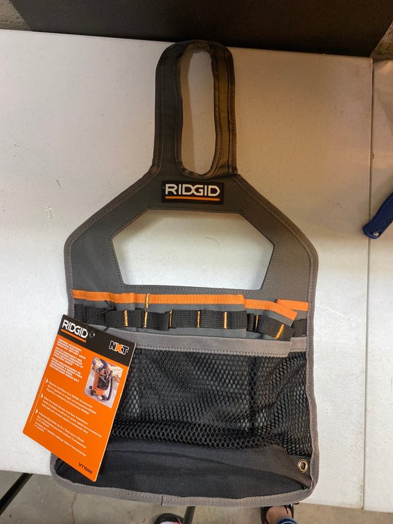 (2x)Ridgid Onboard Accessory Bag