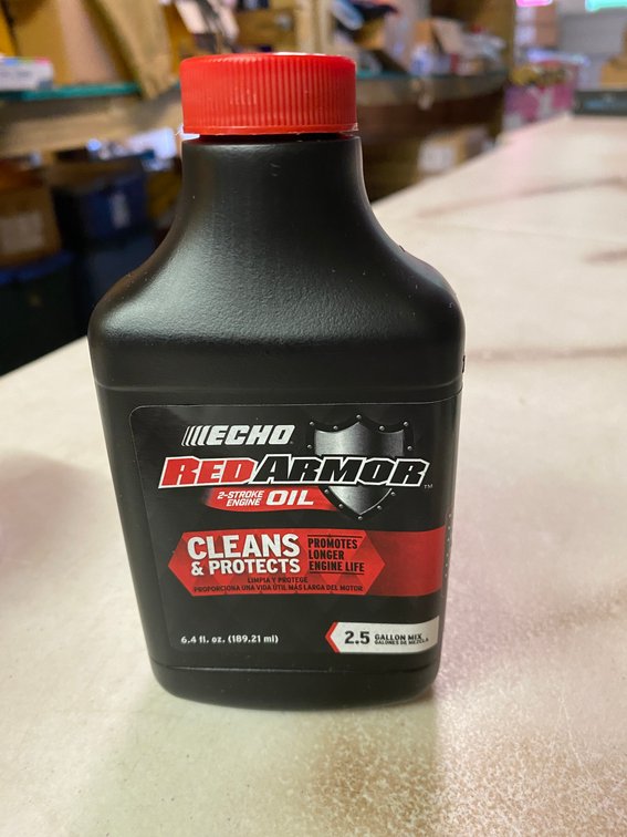 (6x) Red Armor 2 Stroke Engine Oil