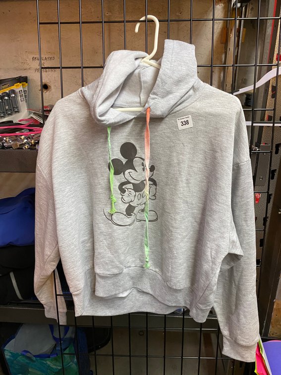 New Disney Hoodie Sz YTH 19