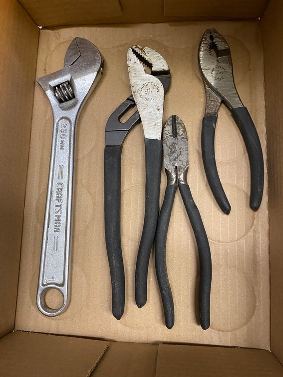 Craftsman USA Pliers & Wrench Lot