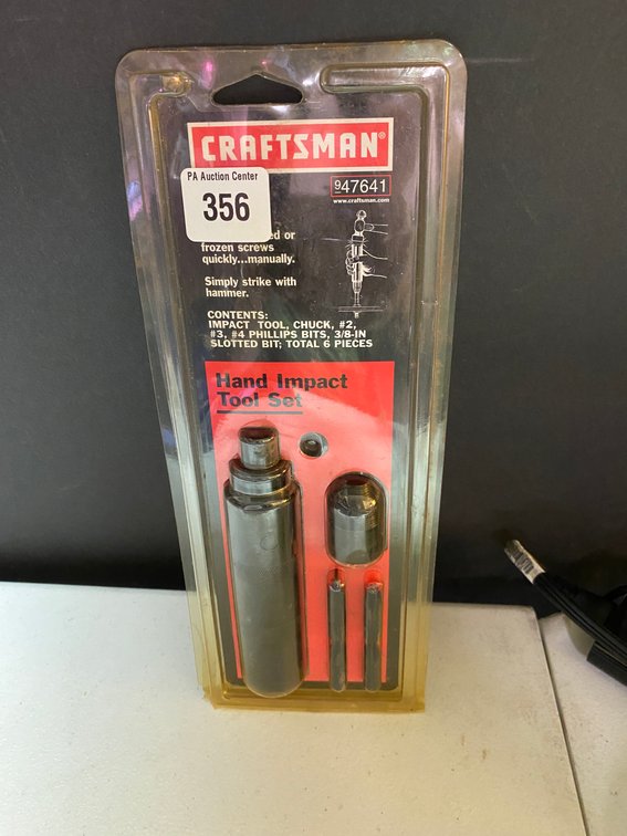 Craftsman USA Hand Impact Tool Set