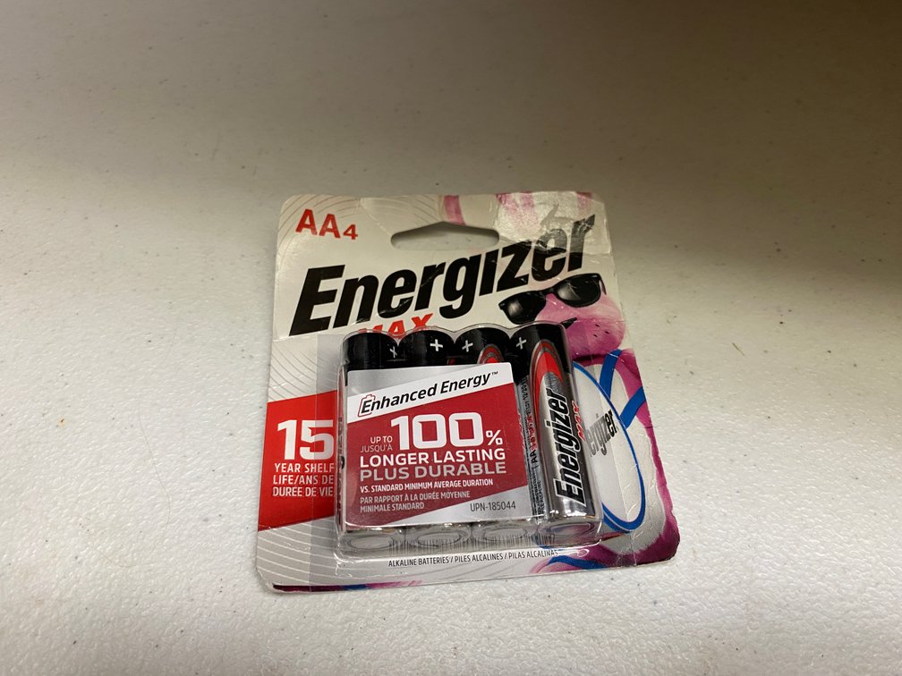 (2x) New 4pk AA Batteries