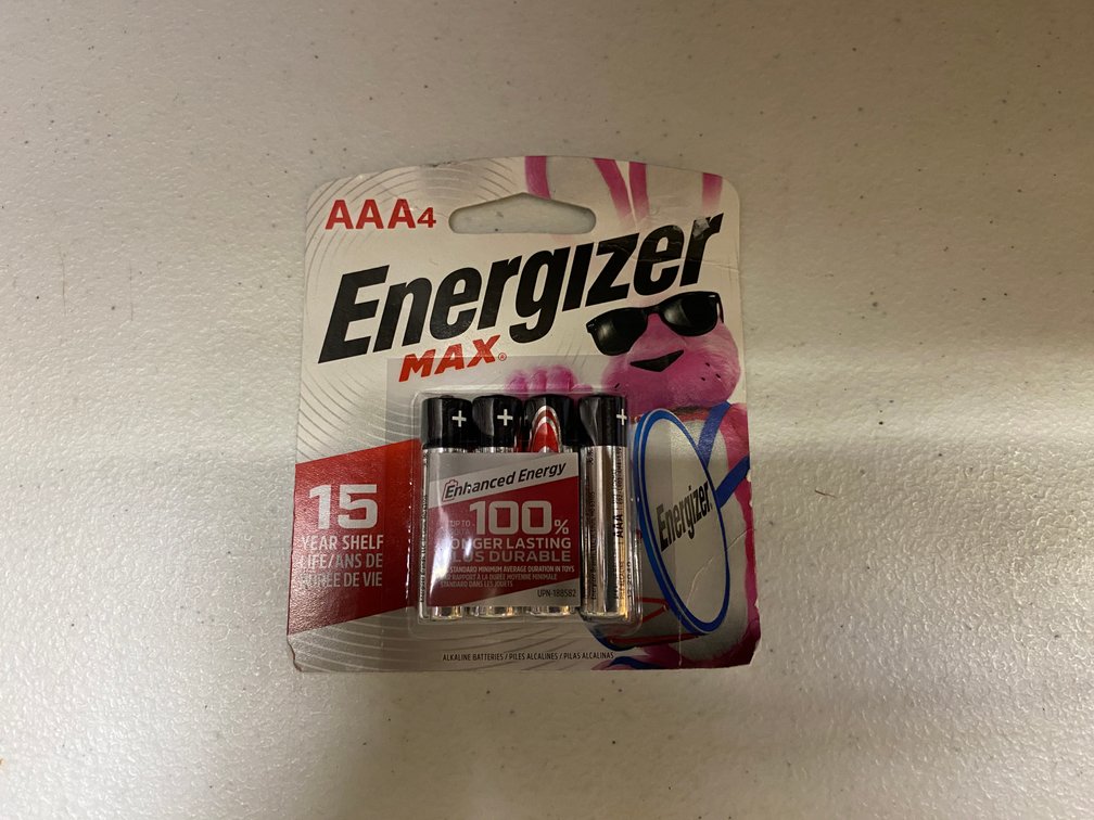 (2x) New 4pk AAA Batteries